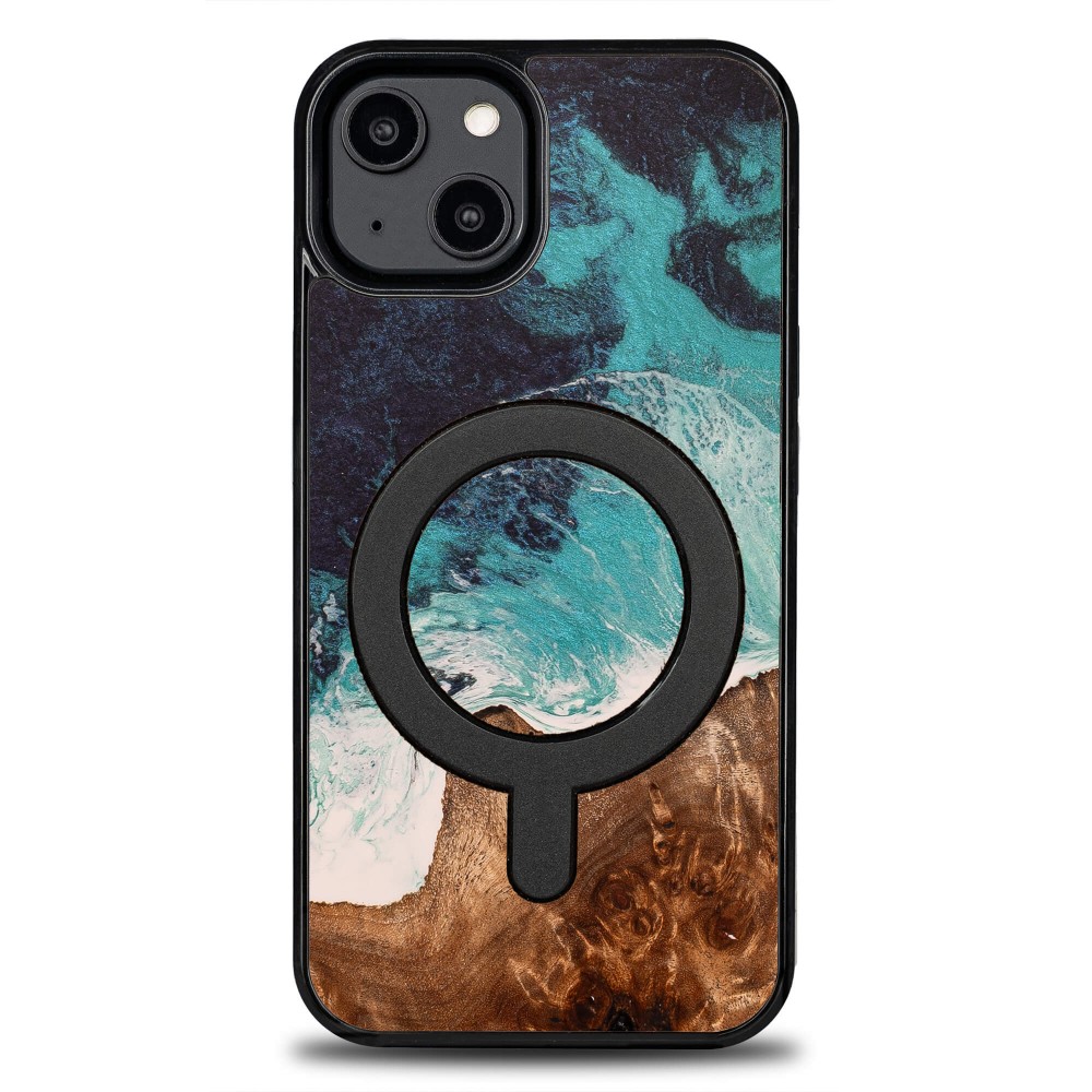 Etui Bewood Unique do iPhone 14 - Dream Island z MagSafe (2)