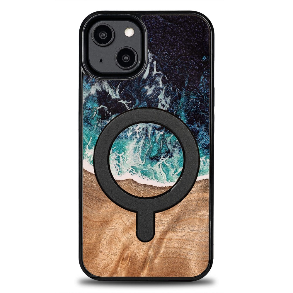Etui Bewood Unique do iPhone 14 - Dream Island z MagSafe (11)
