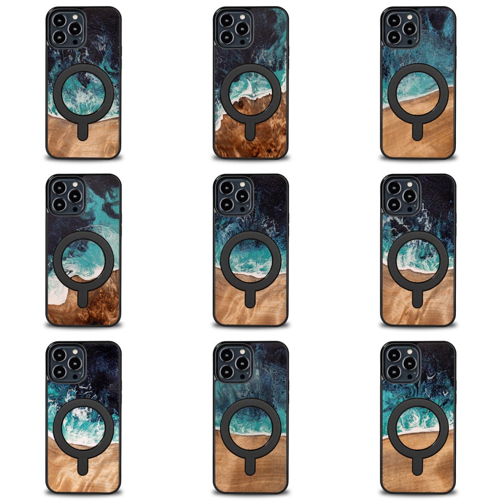 Etui Bewood Unique do iPhone 13 Pro Max - Dream Island z MagSafe (3)