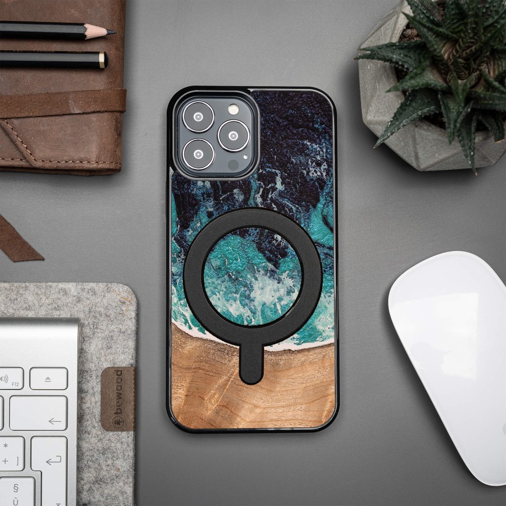 Etui Bewood Unique do iPhone 13 Pro Max - Dream Island z MagSafe (5)