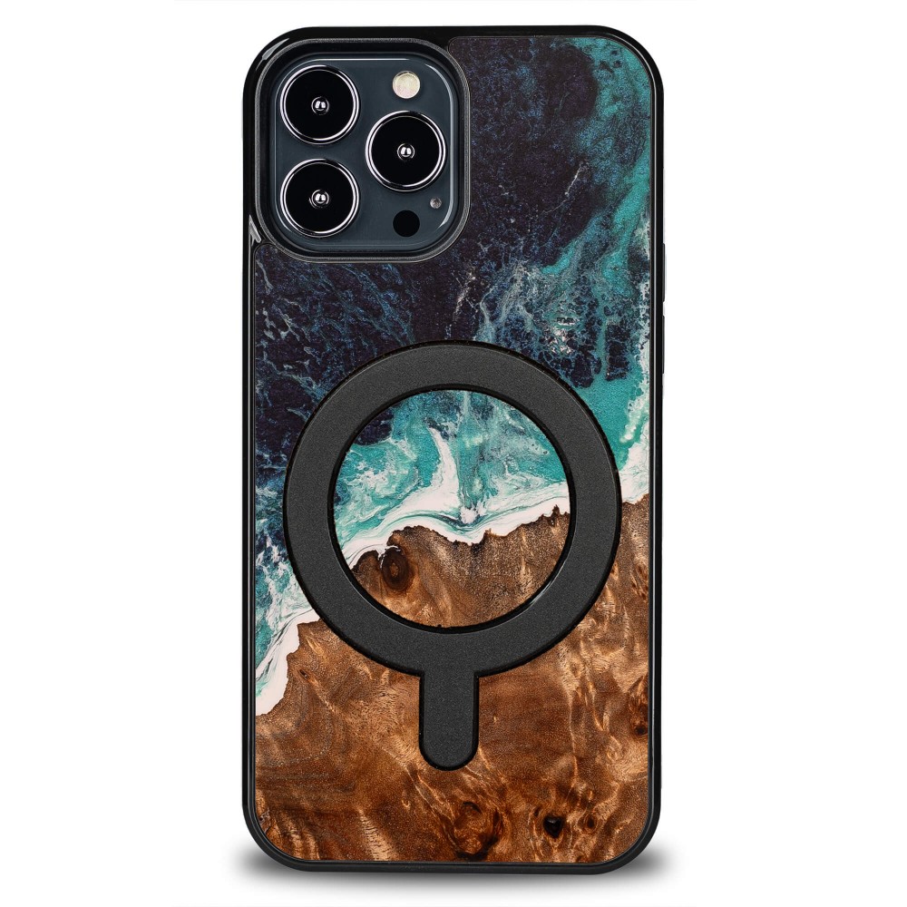Etui Bewood Unique do iPhone 13 Pro Max - Dream Island z MagSafe (7)