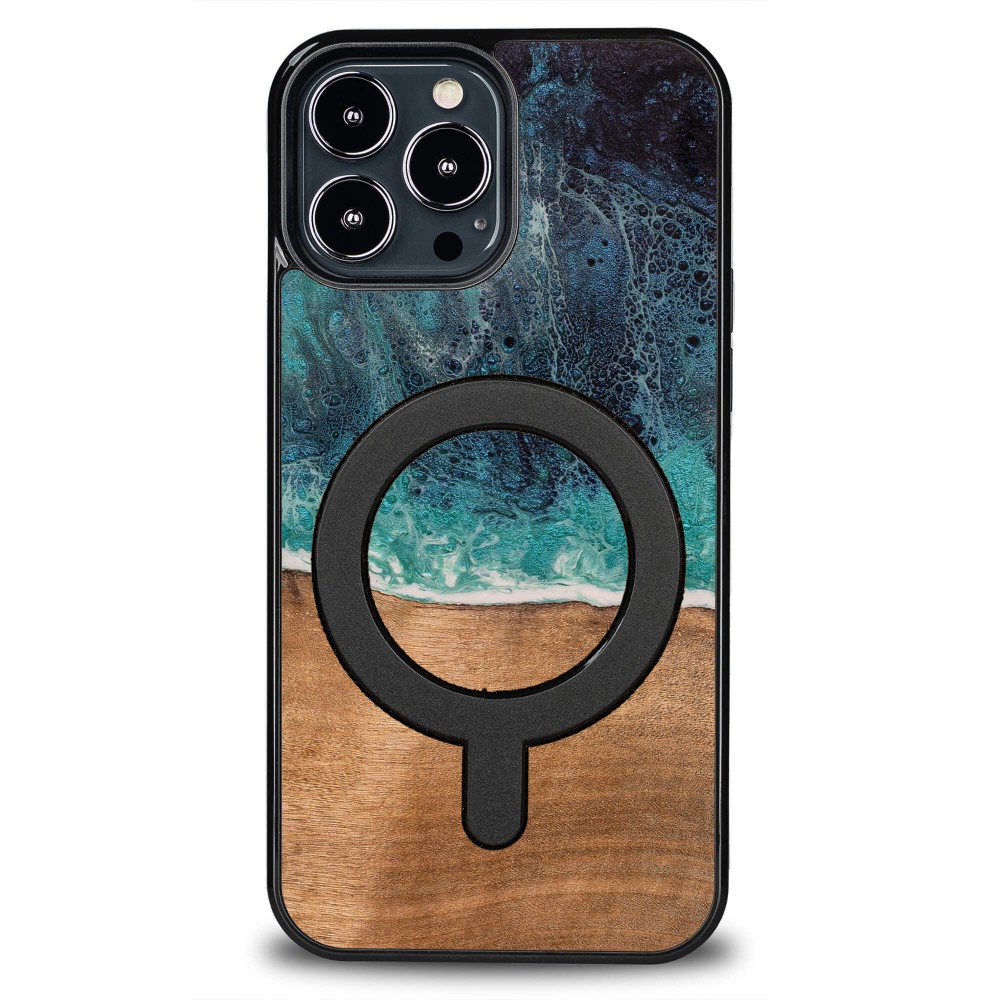 Etui Bewood Unique do iPhone 13 Pro Max - Dream Island z MagSafe (9)
