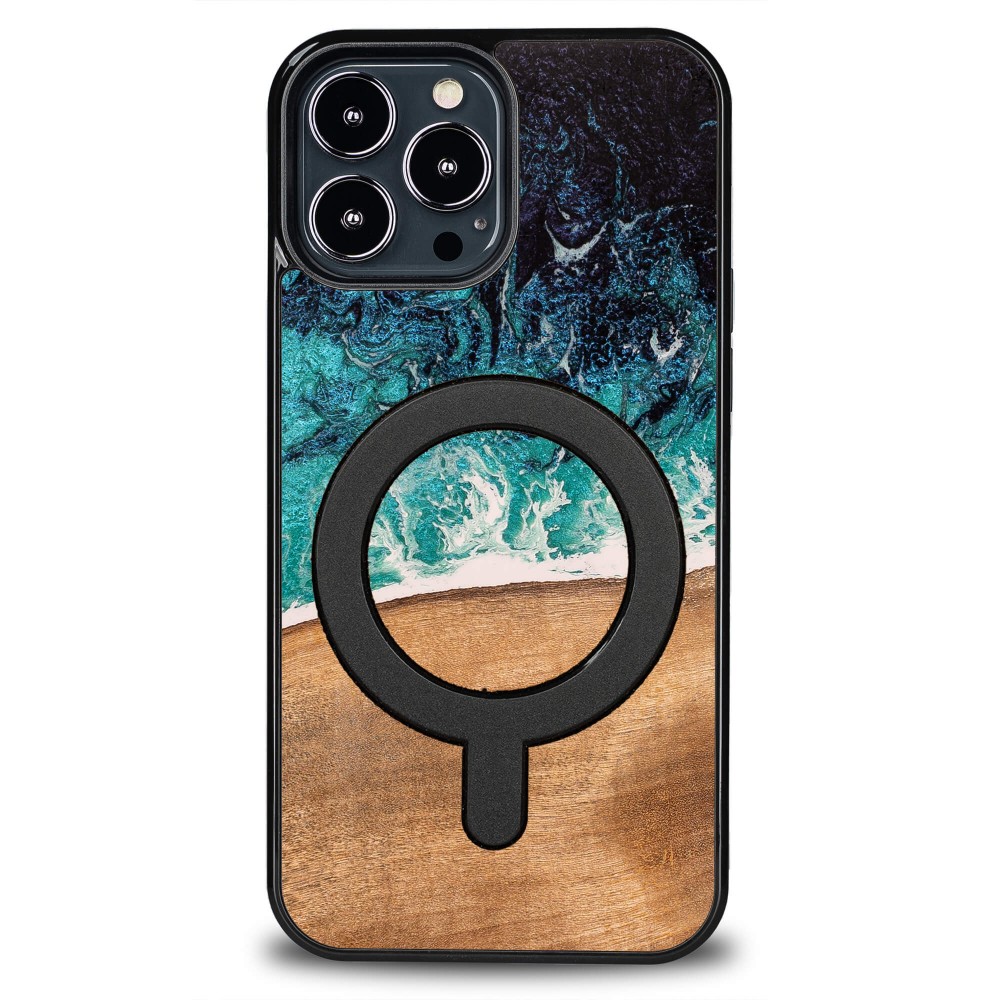Etui Bewood Unique do iPhone 13 Pro Max - Dream Island z MagSafe (12)