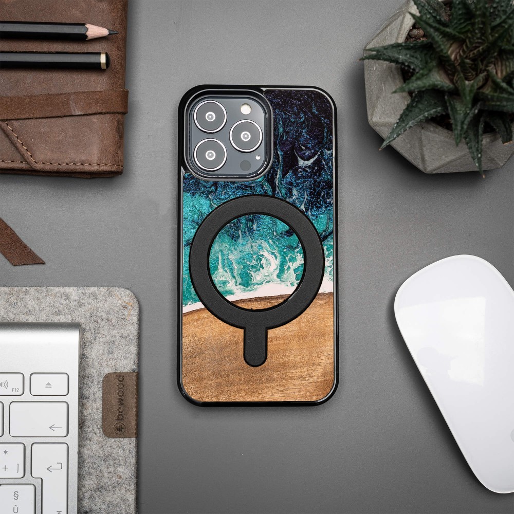 Etui Bewood Unique do iPhone 13 Pro - Dream Island z MagSafe (5)