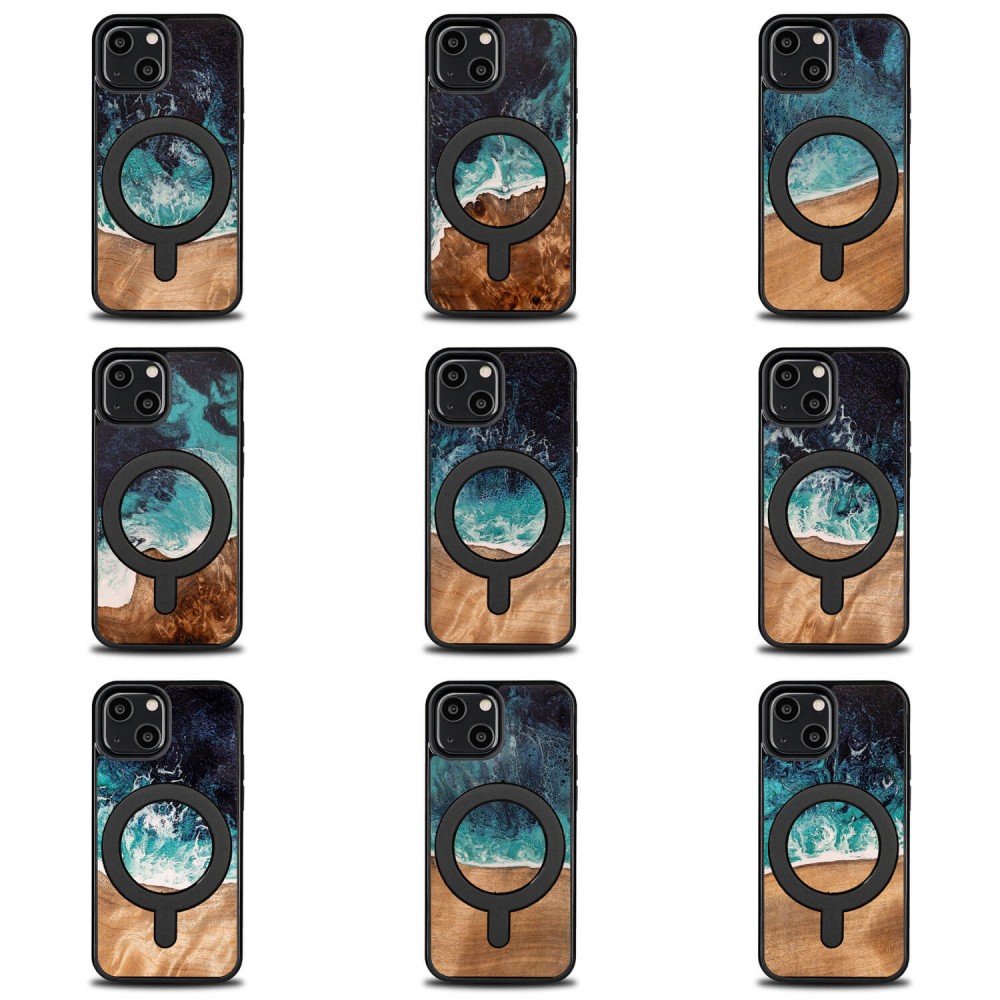 Etui Bewood Unique do iPhone 13 Mini - Dream Island z MagSafe (3)
