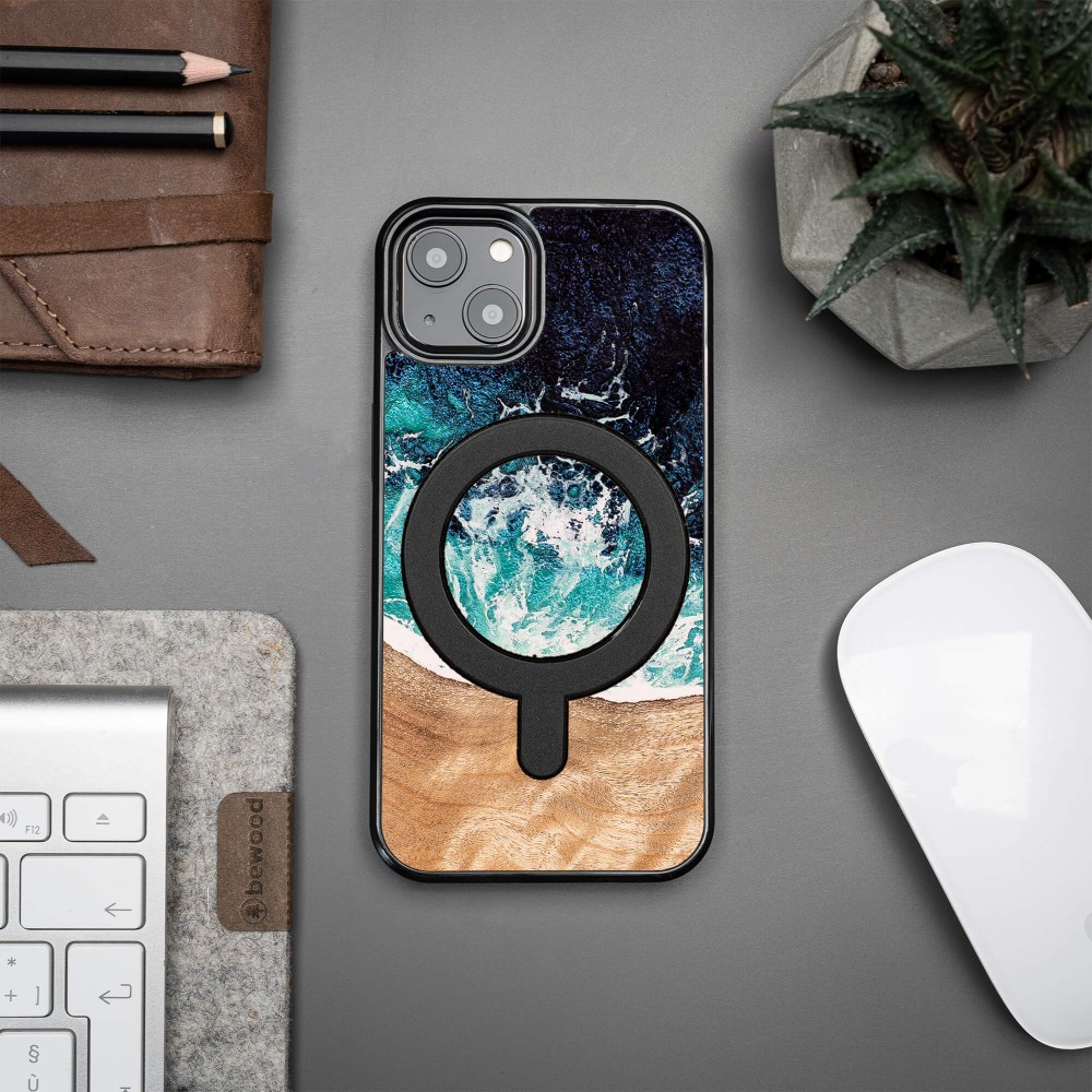 Etui Bewood Unique do iPhone 13 - Dream Island z MagSafe (5)