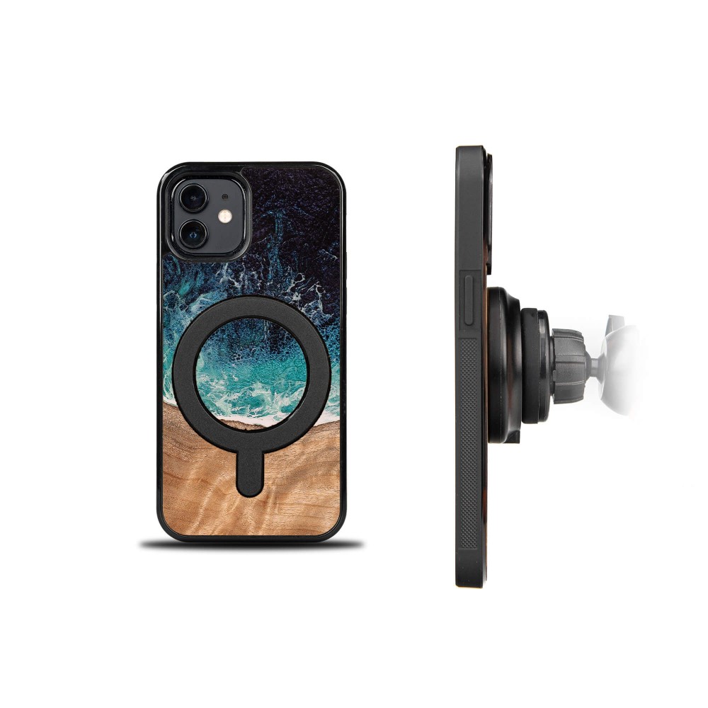 Etui Bewood Unique do iPhone 12 / 12 Pro - Dream Island z MagSafe (4)