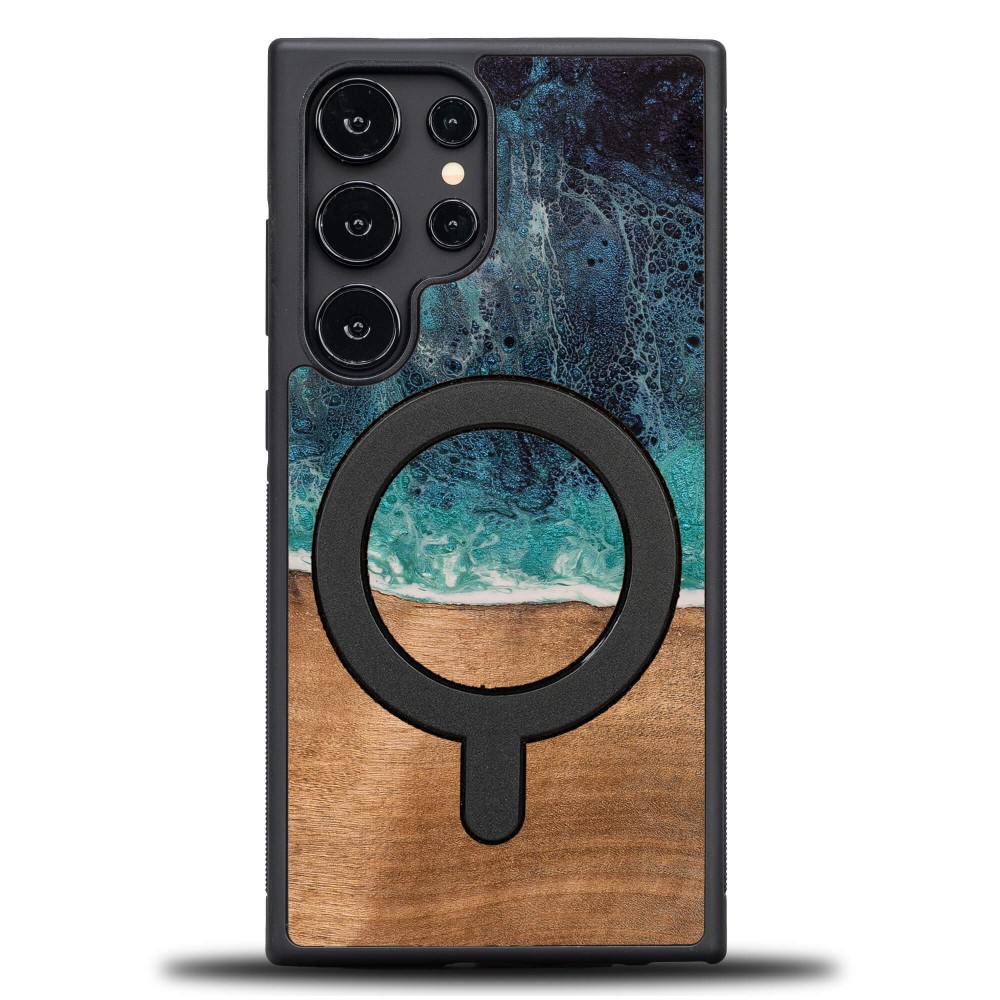Etui Bewood Unique do Samsung Galaxy S25 Ultra - Dream Island z MagSafe (9)