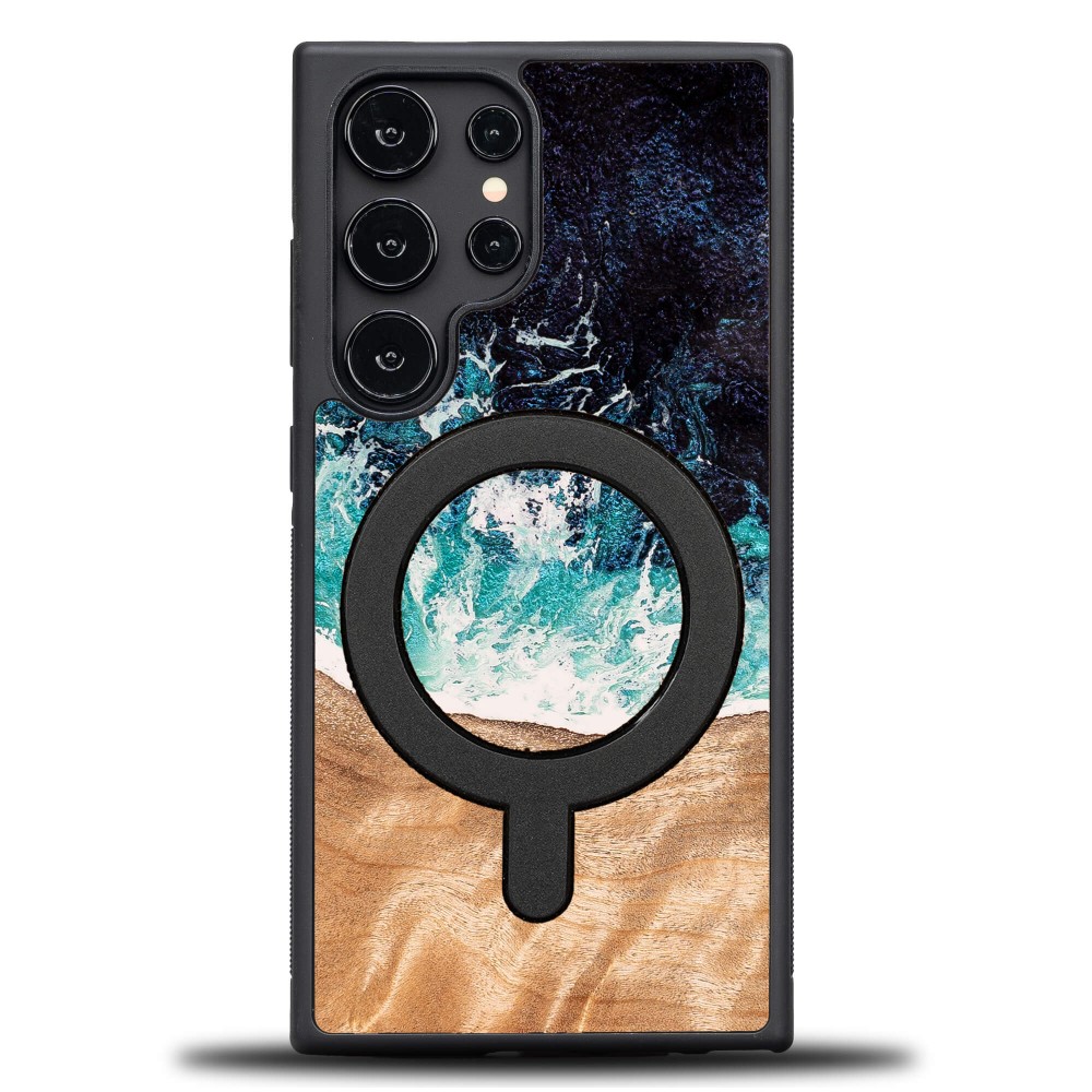 Etui Bewood Unique do Samsung Galaxy S24 Ultra - Dream Island z MagSafe (6)