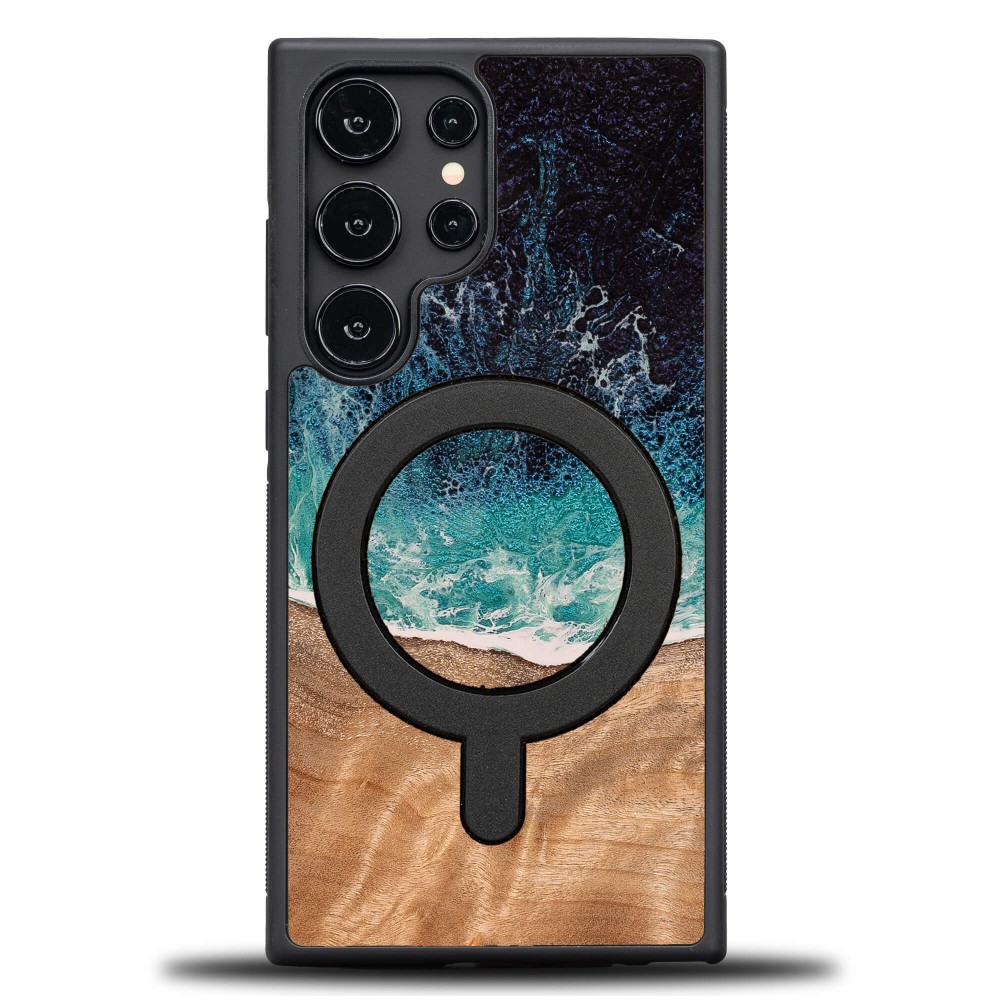 Etui Bewood Unique do Samsung Galaxy S24 Ultra - Dream Island z MagSafe (8)