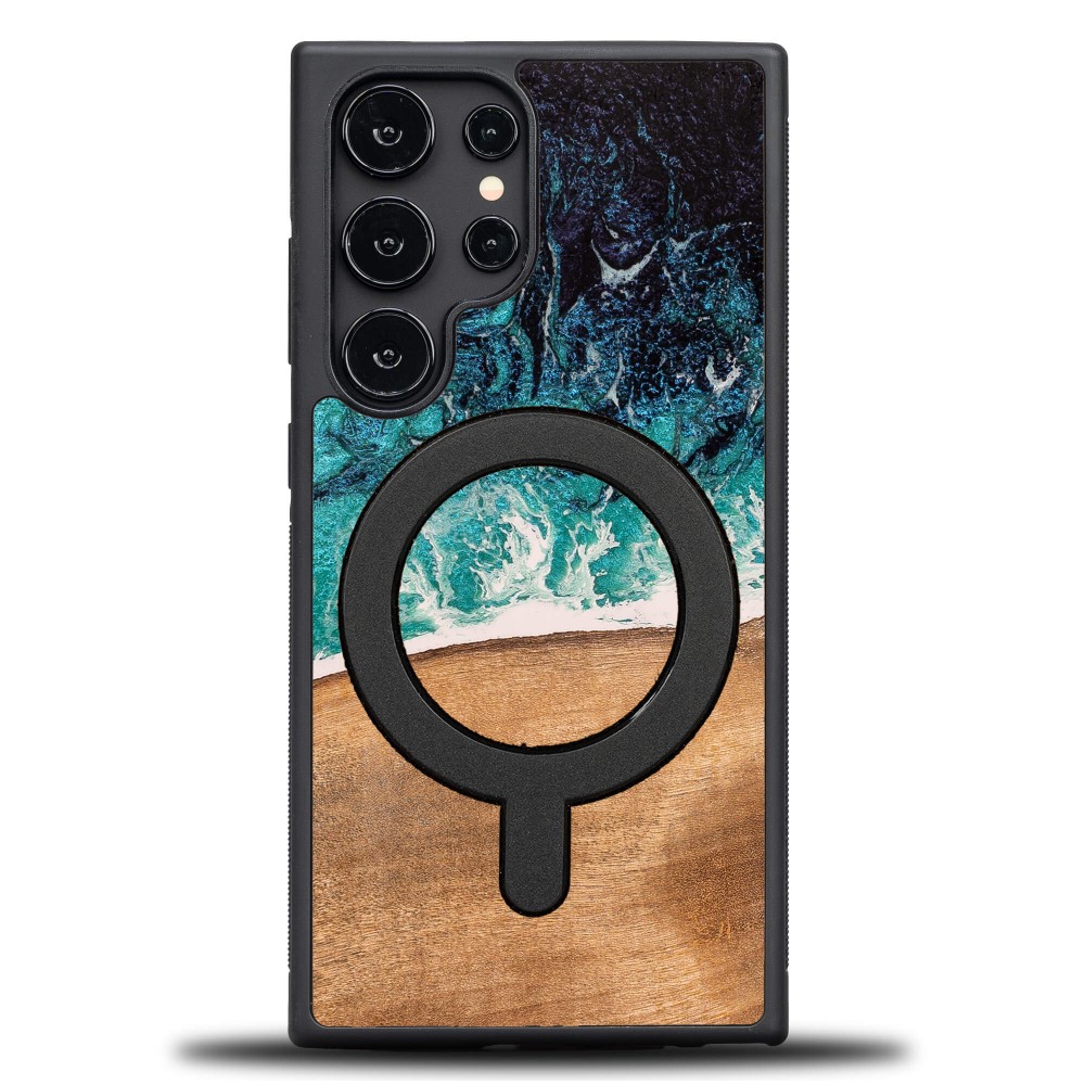 Etui Bewood Unique do Samsung Galaxy S24 Ultra - Dream Island z MagSafe (12)