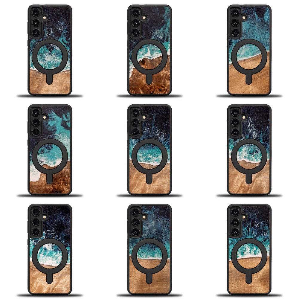 Etui Bewood Unique do Samsung Galaxy S24 - Dream Island z MagSafe (3)