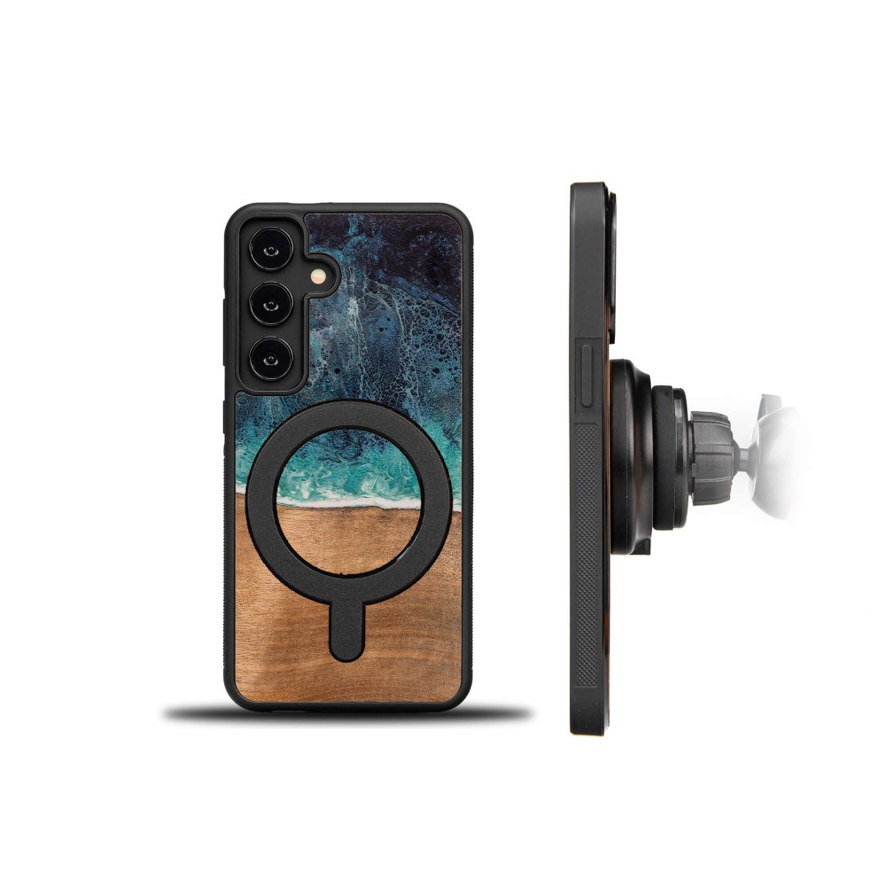 Etui Bewood Unique do Samsung Galaxy S24 - Dream Island z MagSafe (4)