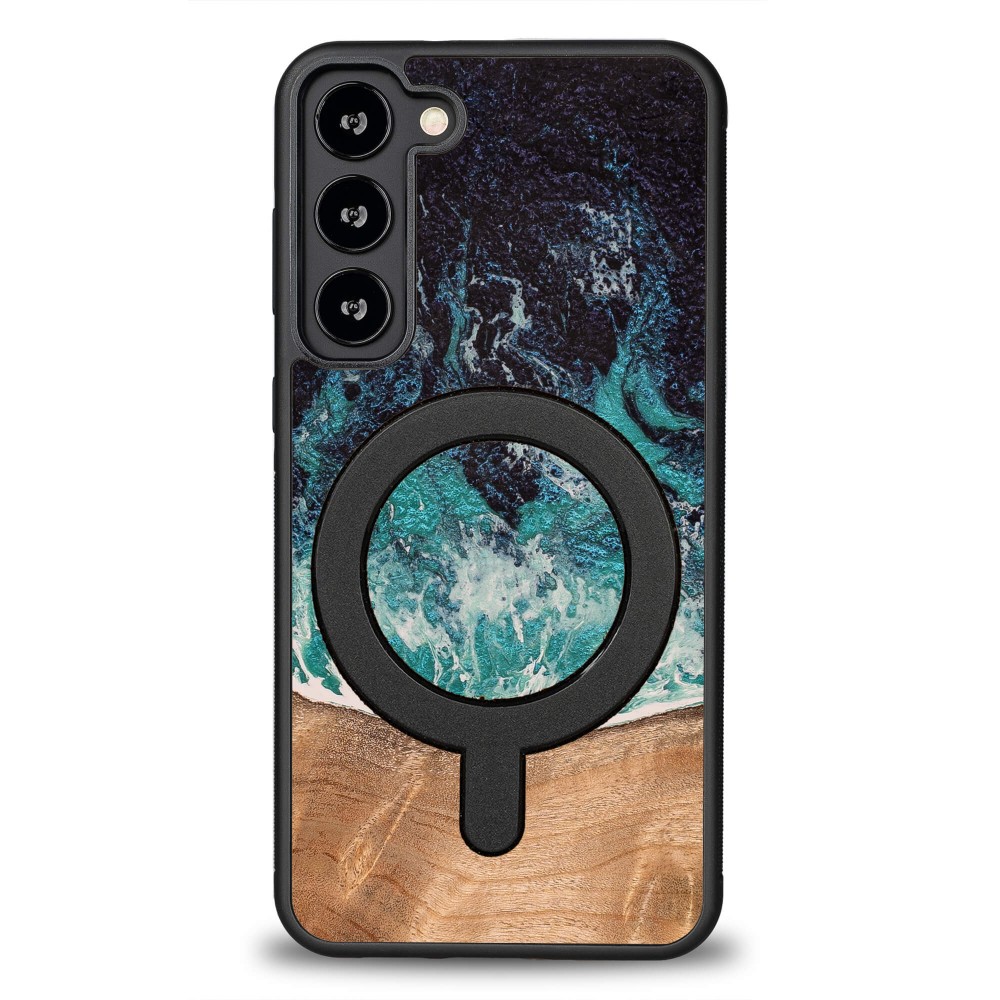Etui Bewood Unique do Samsung Galaxy S23 Plus - Dream Island z MagSafe (1)