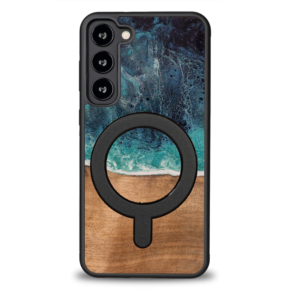 Etui Bewood Unique do Samsung Galaxy S23 Plus - Dream Island z MagSafe (9)