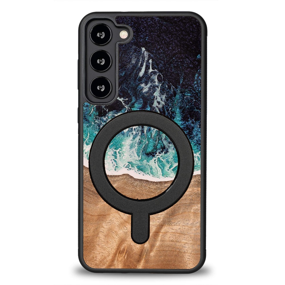 Etui Bewood Unique do Samsung Galaxy S23 Plus - Dream Island z MagSafe (11)