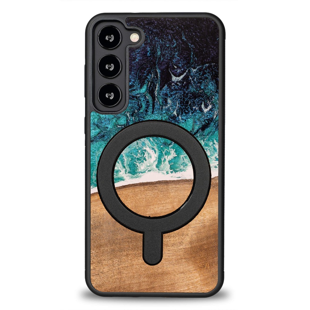 Etui Bewood Unique do Samsung Galaxy S23 Plus - Dream Island z MagSafe (12)
