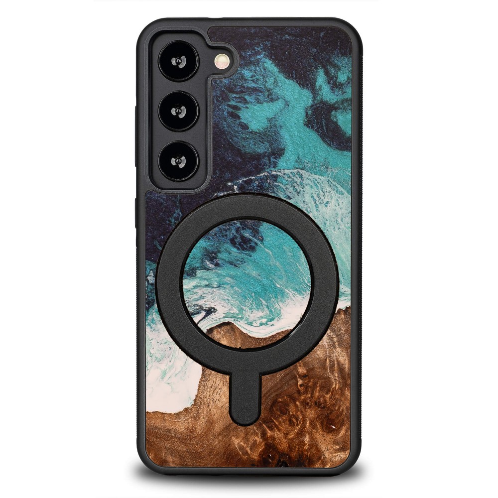 Etui Bewood Unique do Samsung Galaxy S23 - Dream Island z MagSafe (2)