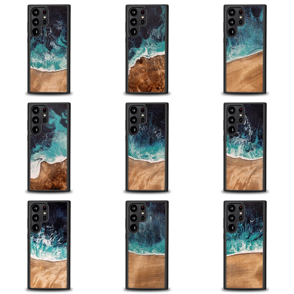 Etui Bewood Unique do Samsung Galaxy S22 Ultra - Dream Island (3)