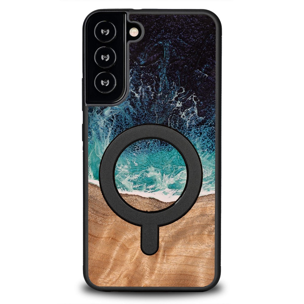 Etui Bewood Unique do Samsung Galaxy S22 Plus - Dream Island z MagSafe (8)