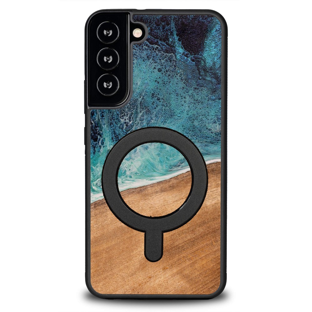 Etui Bewood Unique do Samsung Galaxy S22 Plus - Dream Island z MagSafe (10)