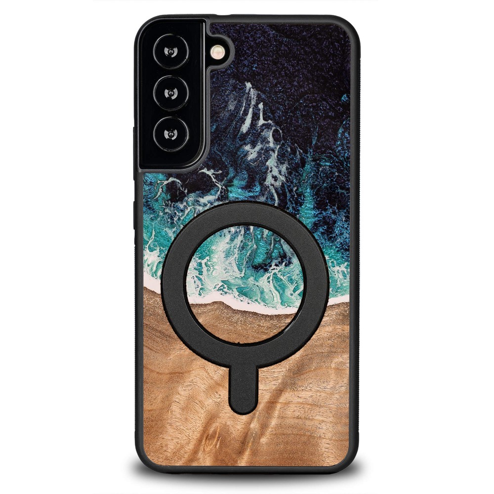 Etui Bewood Unique do Samsung Galaxy S22 Plus - Dream Island z MagSafe (11)