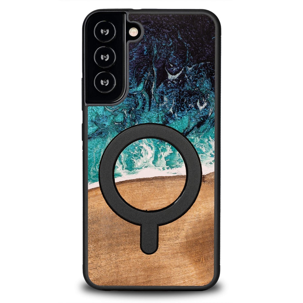 Etui Bewood Unique do Samsung Galaxy S22 Plus - Dream Island z MagSafe (12)