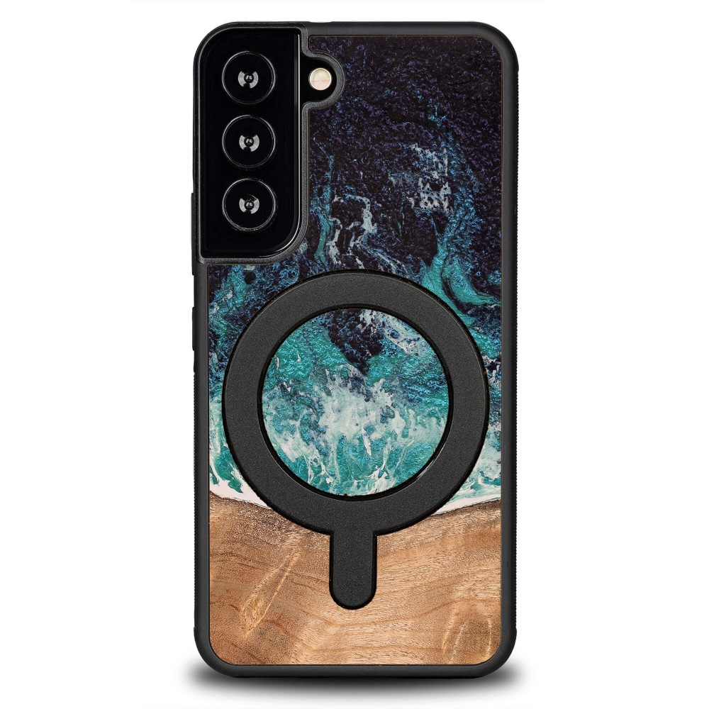 Etui Bewood Unique do Samsung Galaxy S22 - Dream Island z MagSafe (1)