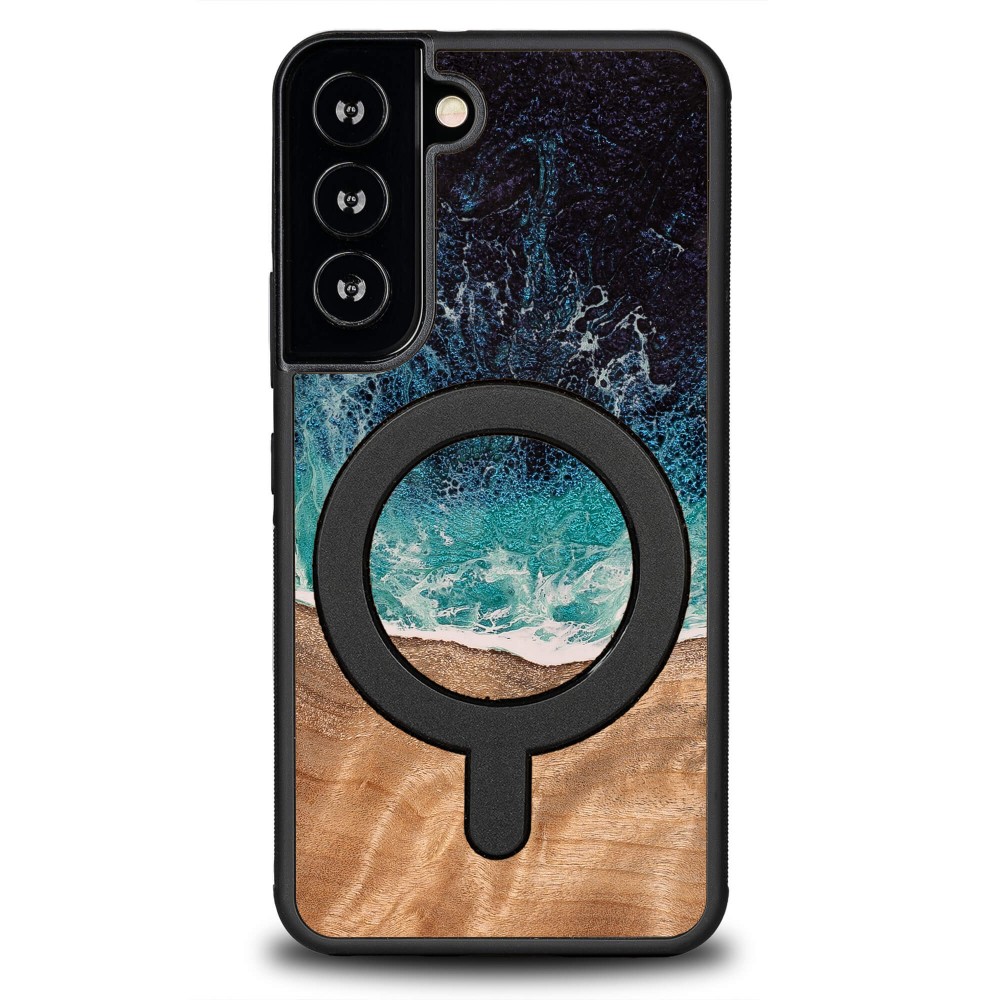 Etui Bewood Unique do Samsung Galaxy S22 - Dream Island z MagSafe (8)