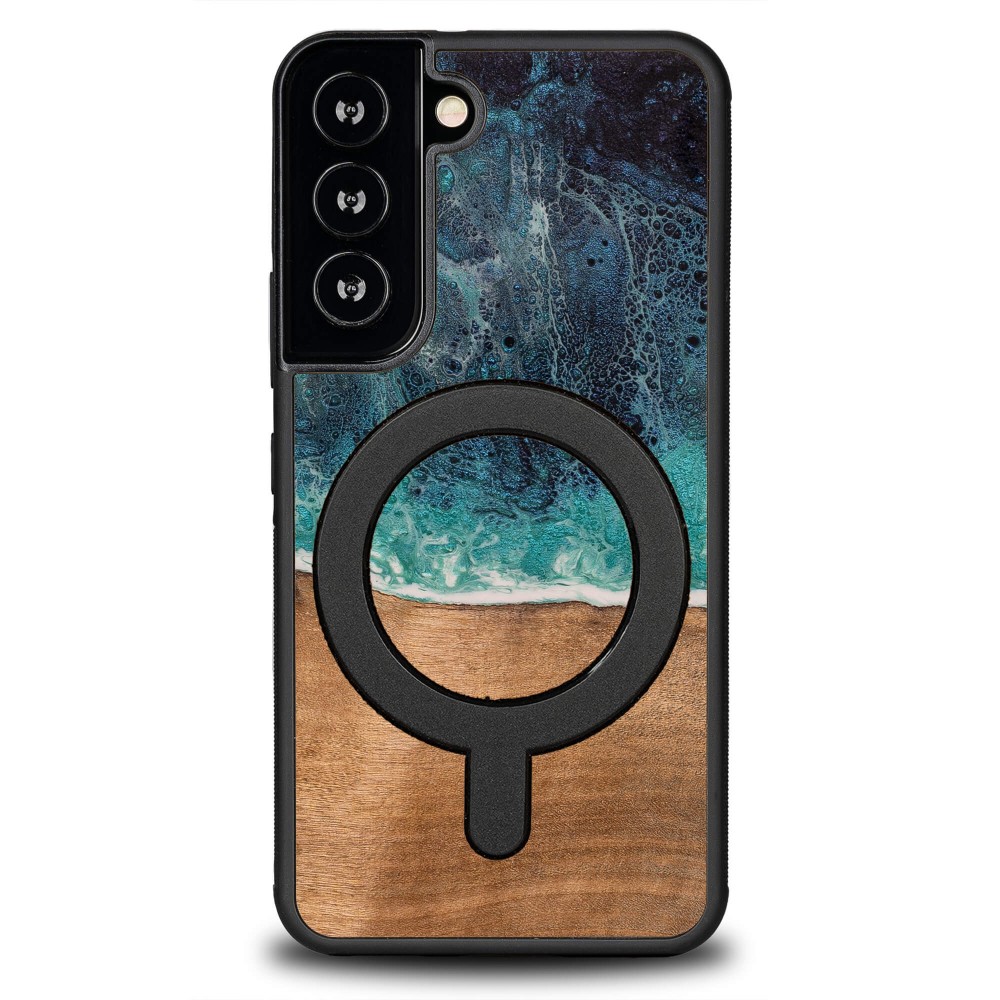 Etui Bewood Unique do Samsung Galaxy S22 - Dream Island z MagSafe (9)