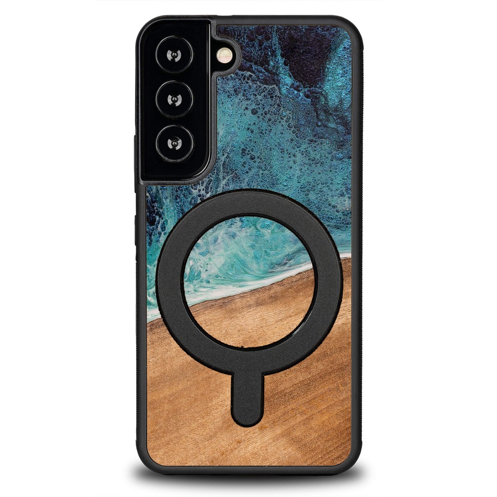 Etui Bewood Unique do Samsung Galaxy S22 - Dream Island z MagSafe (10)
