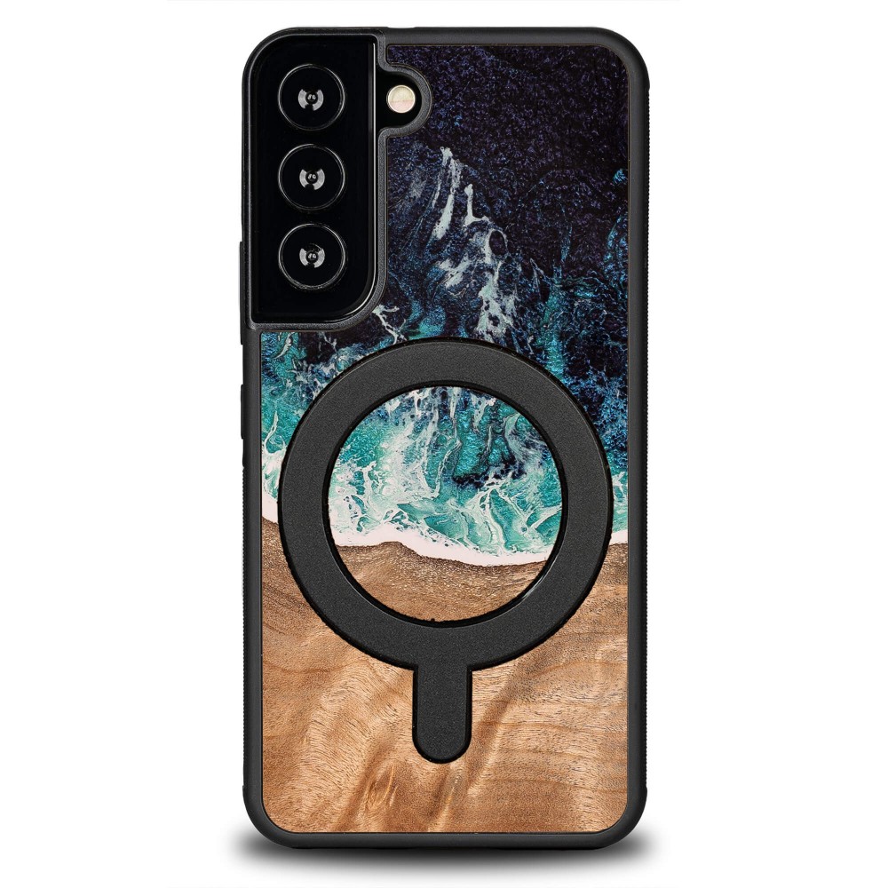 Etui Bewood Unique do Samsung Galaxy S22 - Dream Island z MagSafe (11)