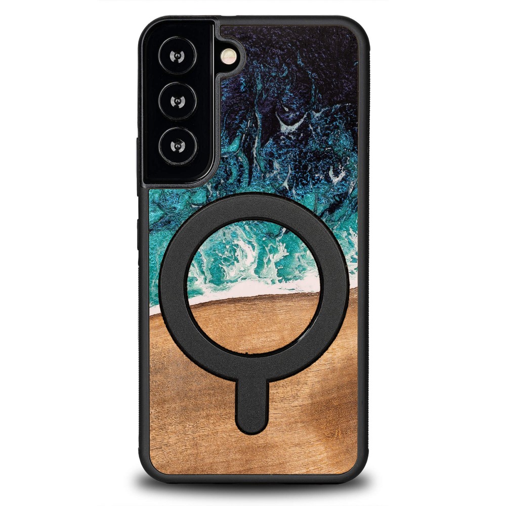 Etui Bewood Unique do Samsung Galaxy S22 - Dream Island z MagSafe (12)