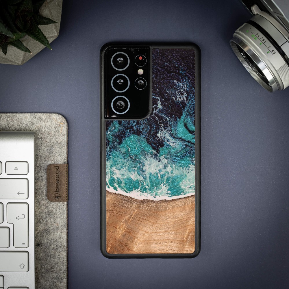 Etui Bewood Unique do Samsung Galaxy S21 Ultra - Dream Island (4)