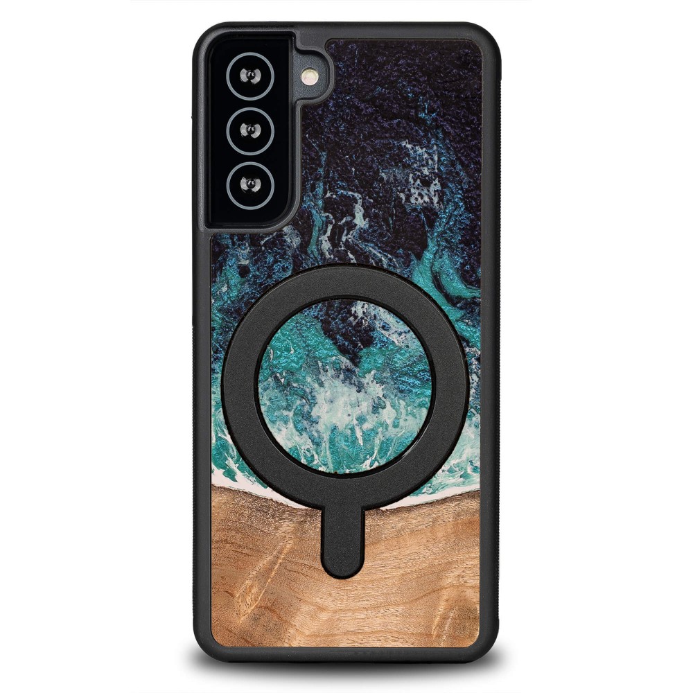 Etui Bewood Unique do Samsung Galaxy S21 Plus - Dream Island z MagSafe (1)