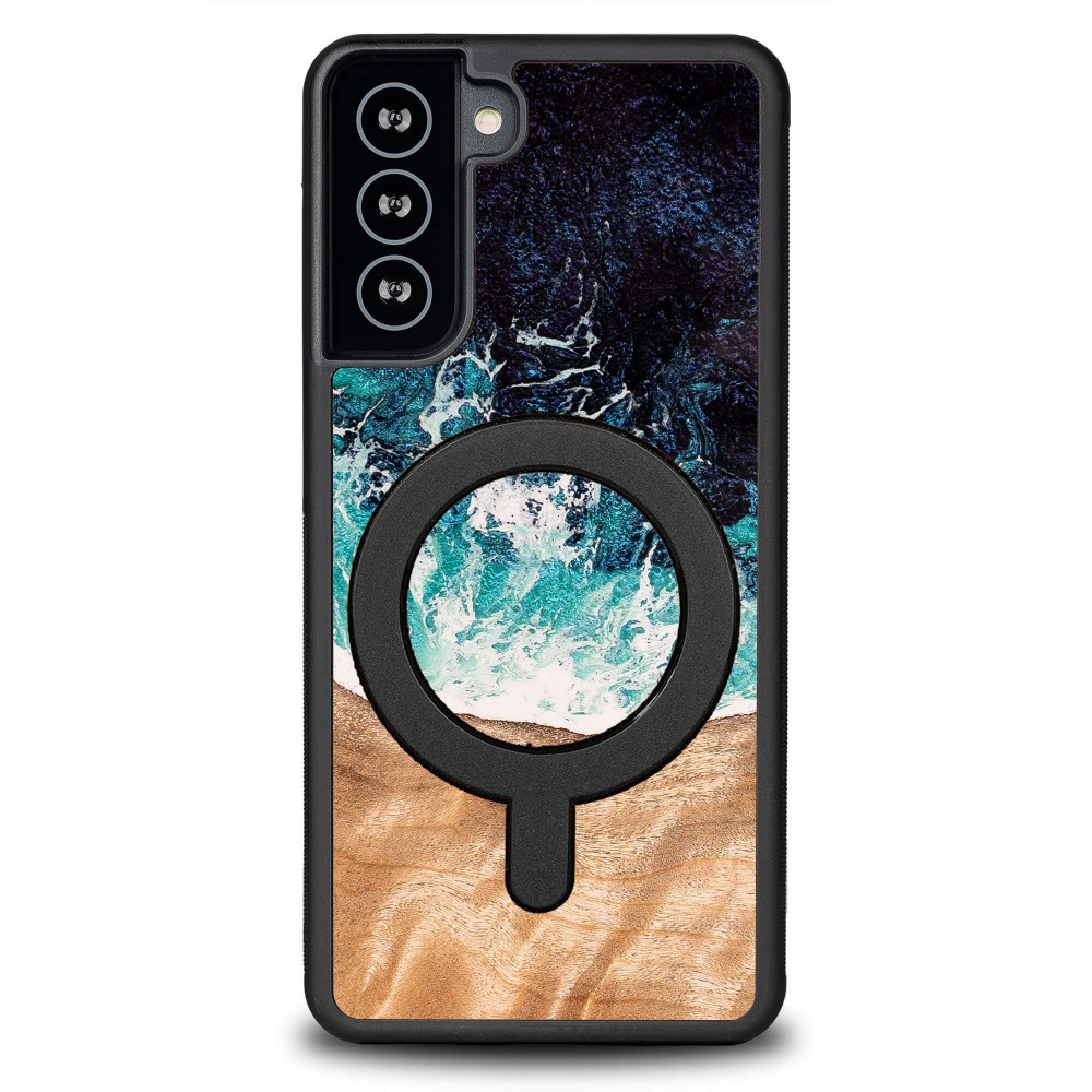 Etui Bewood Unique do Samsung Galaxy S21 Plus - Dream Island z MagSafe (6)