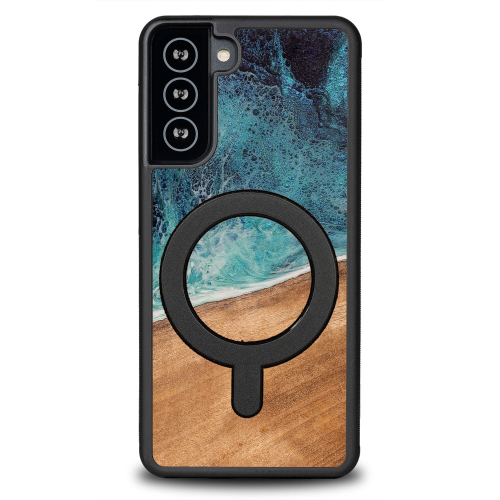 Etui Bewood Unique do Samsung Galaxy S21 Plus - Dream Island z MagSafe (10)