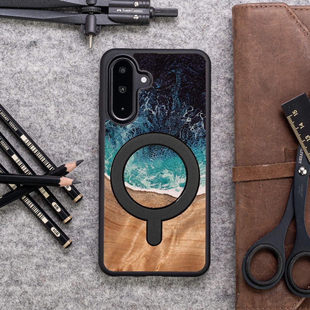 Etui Bewood Unique do Samsung Galaxy A36 5G - Dream Island z MagSafe (5)