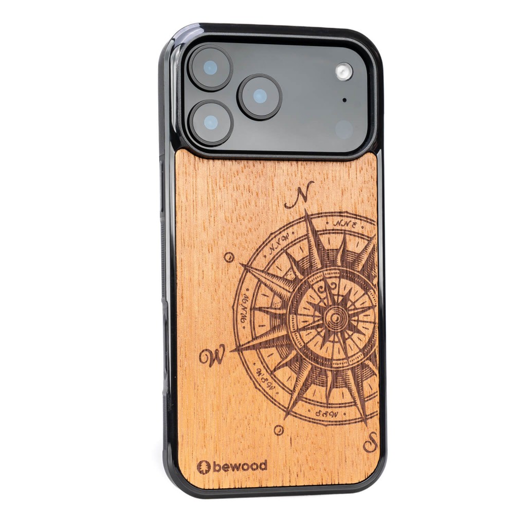Drewniane Etui Bewood do iPhone 17 Pro Max TRAVELER MERBAU (2)