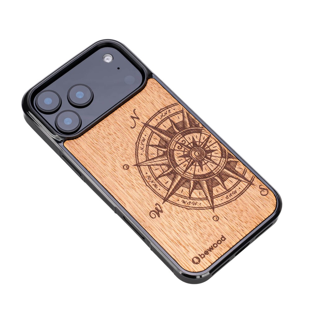 Drewniane Etui Bewood do iPhone 17 Pro Max TRAVELER MERBAU (3)