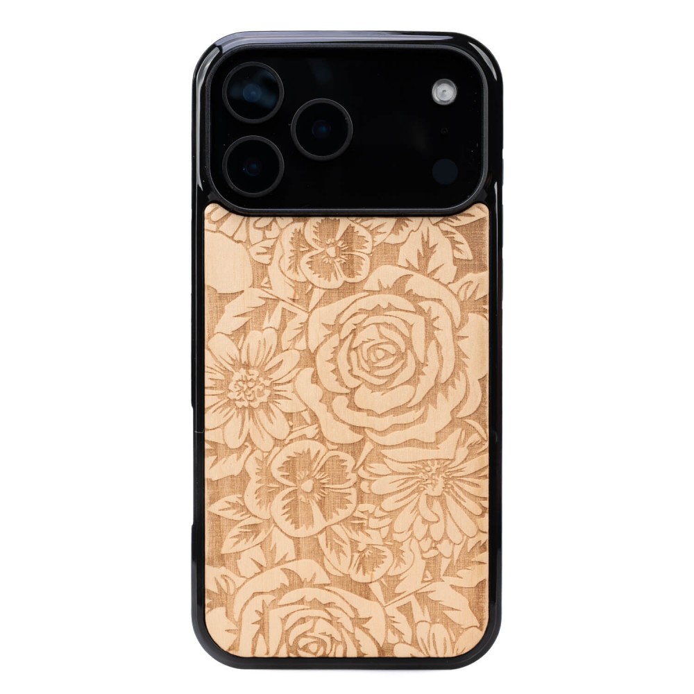 Drewniane Etui Bewood do iPhone 17 Pro Max RÓŻE ANIEGRE (1)