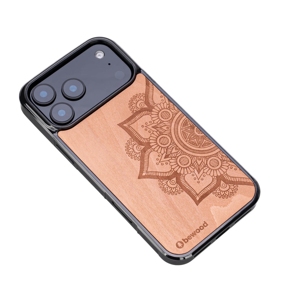 Drewniane Etui Bewood do iPhone 17 Pro Max MANDALA JABŁOŃ (3)