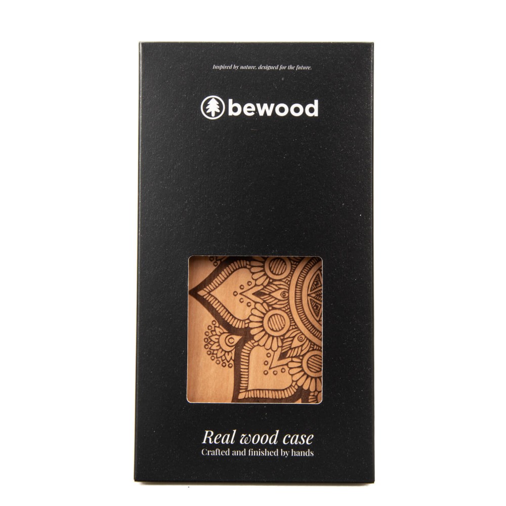 Drewniane Etui Bewood do iPhone 17 Pro Max MANDALA JABŁOŃ (5)