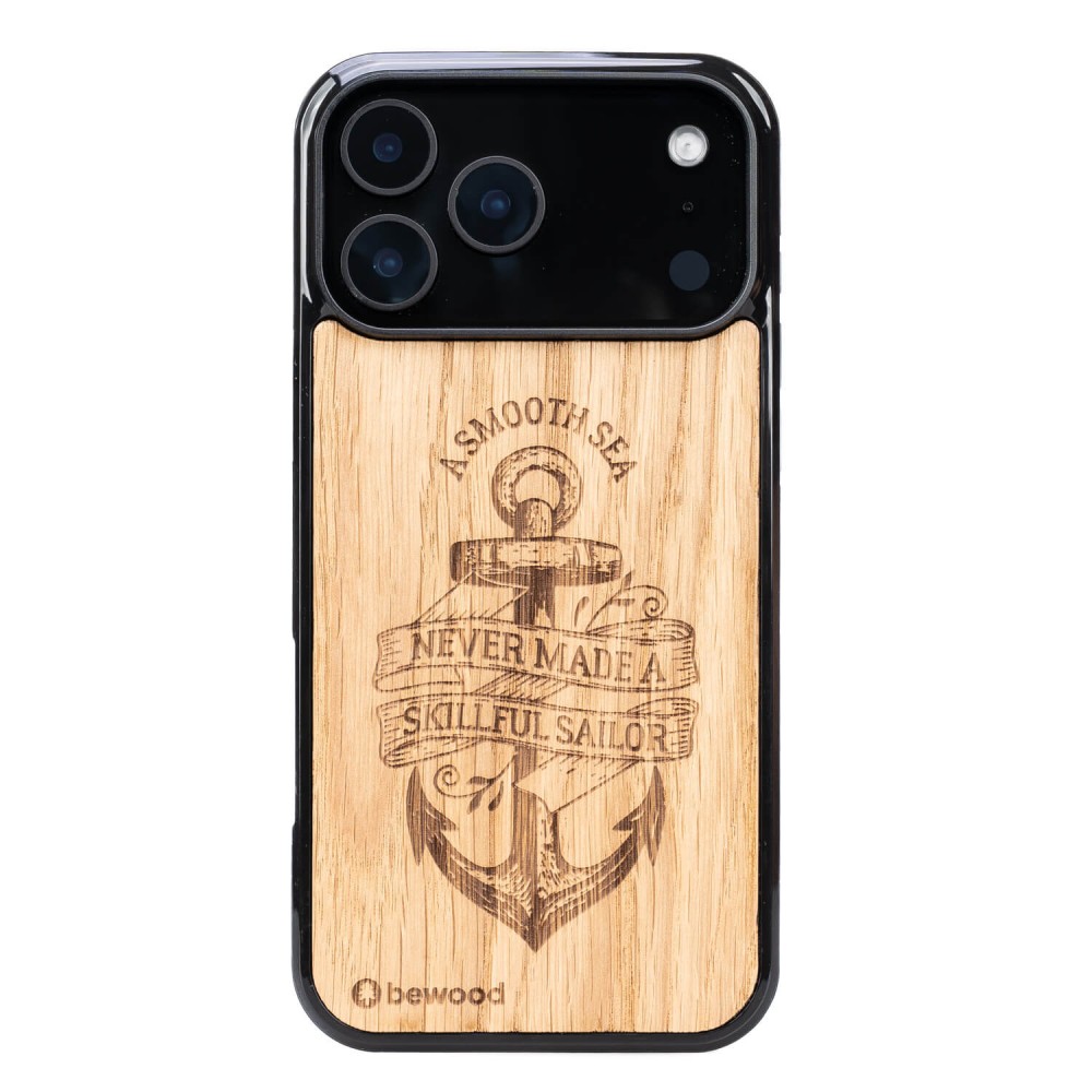 Drewniane Etui Bewood do iPhone 17 Pro Max KOTWICA DĄB (1)