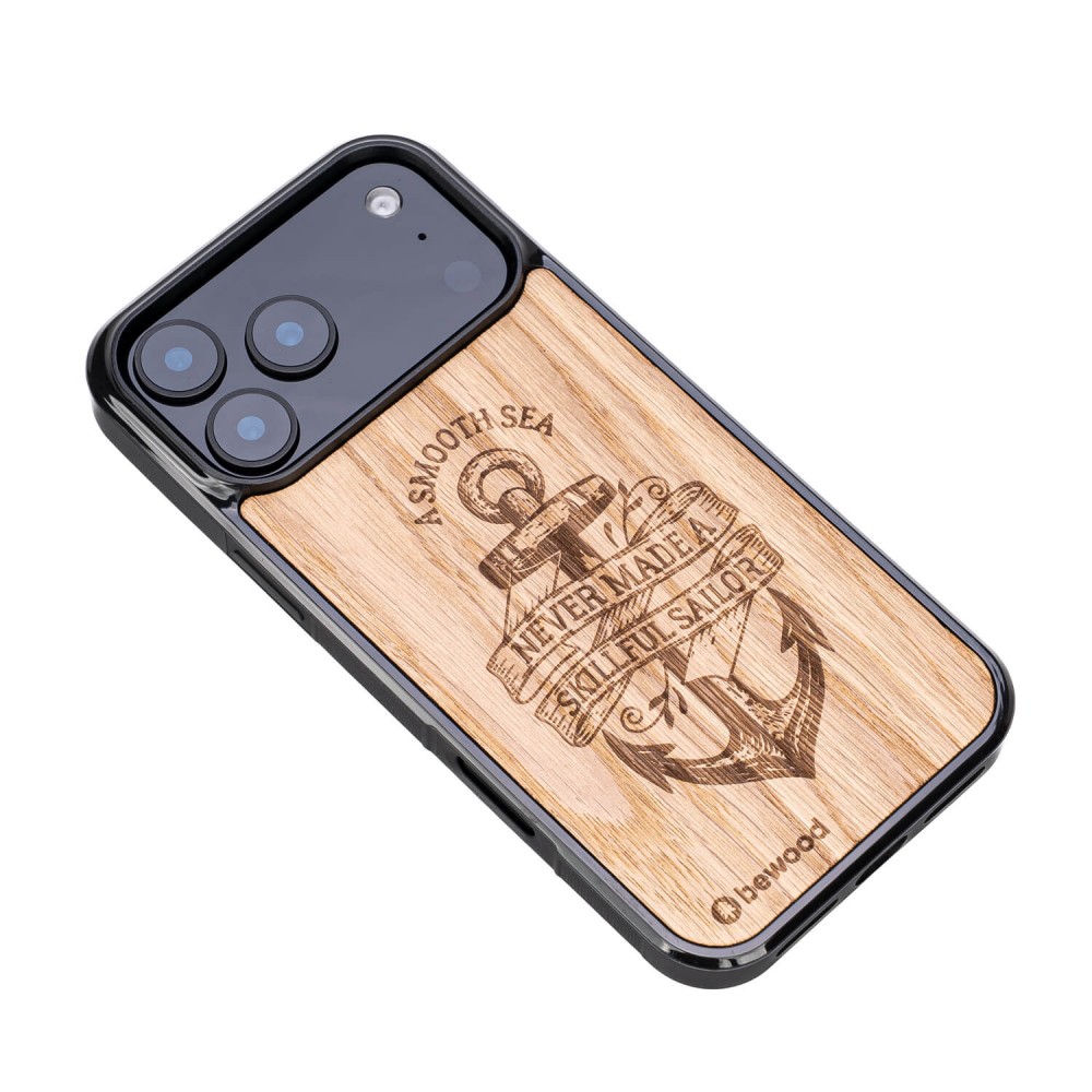 Drewniane Etui Bewood do iPhone 17 Pro Max KOTWICA DĄB (3)