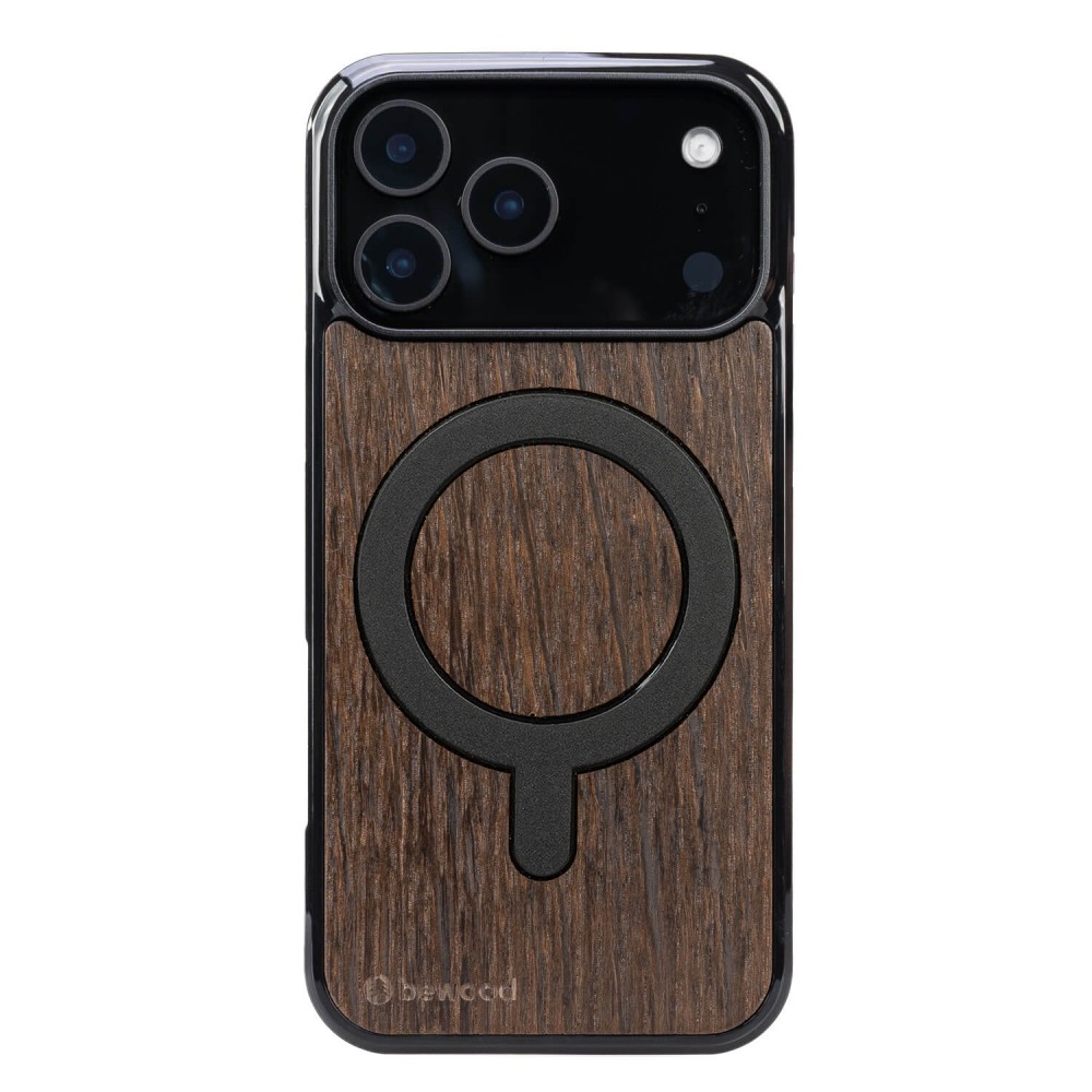 Apple iPhone 17 Pro Max Smoked Oak Bewood Wood Case with MagSafe (1)
