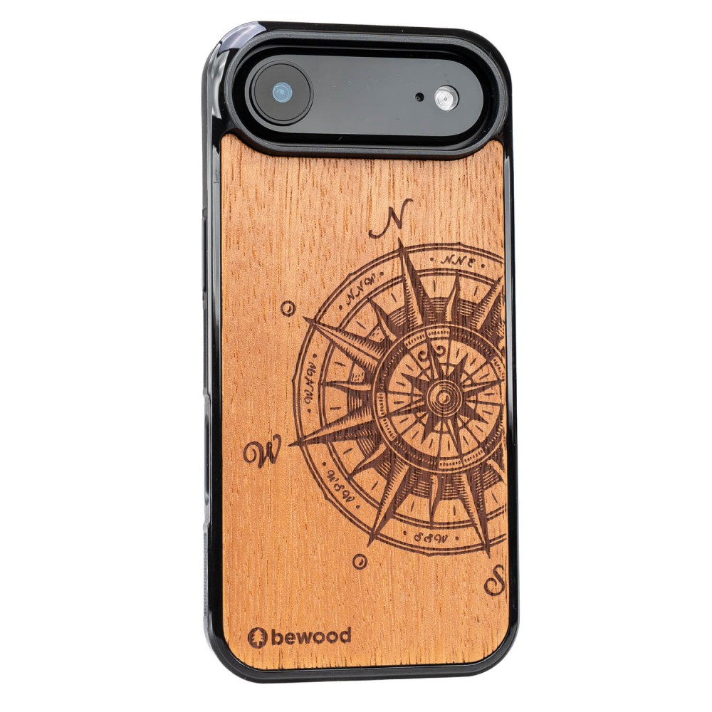 Drewniane Etui Bewood do iPhone Air TRAVELER MERBAU (2)