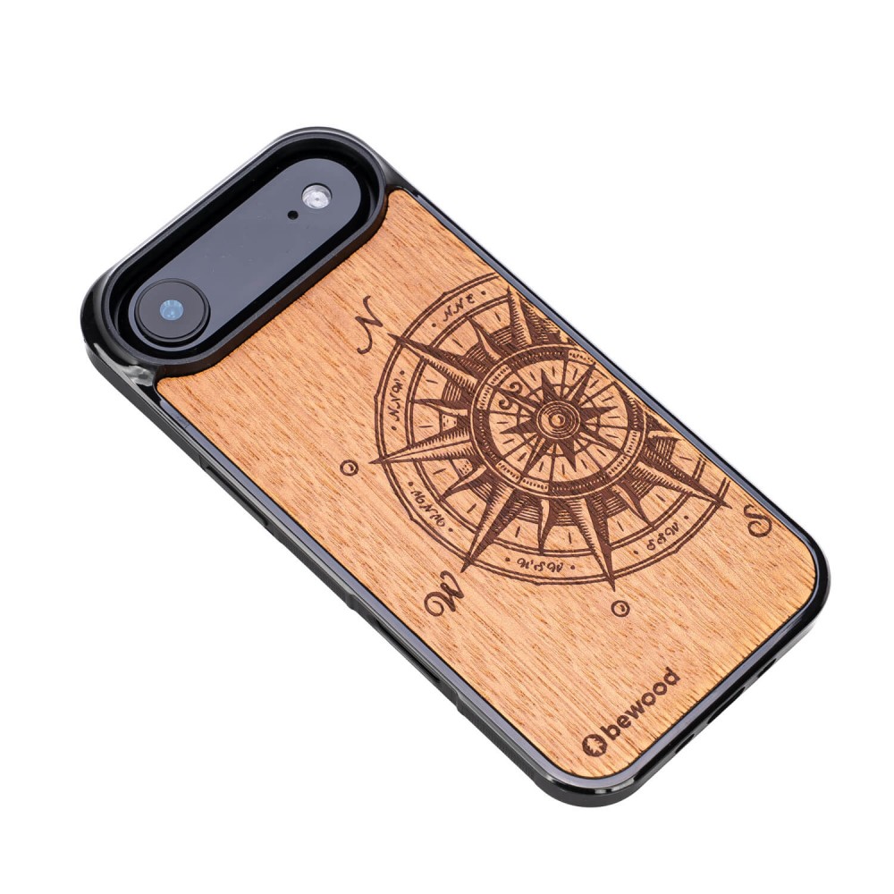 Drewniane Etui Bewood do iPhone Air TRAVELER MERBAU (3)