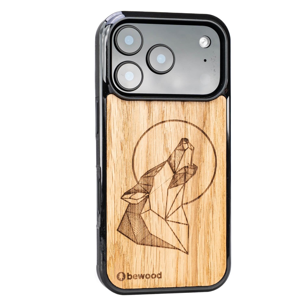 Drewniane Etui Bewood do iPhone 17 Pro WILK DĄB (2)
