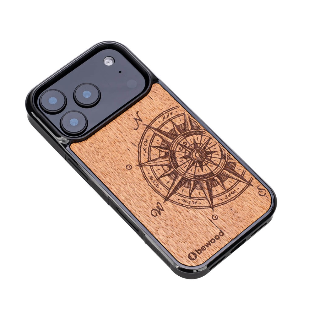Drewniane Etui Bewood do iPhone 17 Pro TRAVELER MERBAU (3)